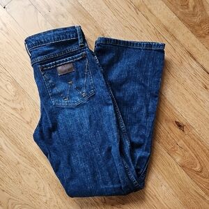 Wrangler Retro Relaxed Boot Blue Jeans